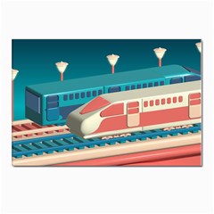 Bridge Transportation Train Toys Postcards 5  X 7  (pkg Of 10) by Grandong