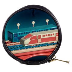 Bridge Transportation Train Toys Mini Makeup Bag by Grandong