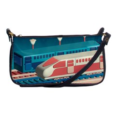 Bridge Transportation Train Toys Shoulder Clutch Bag by Grandong