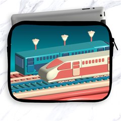 Bridge Transportation Train Toys Apple Ipad 2/3/4 Zipper Cases by Grandong