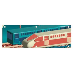 Bridge Transportation Train Toys Banner And Sign 6  X 2  by Grandong