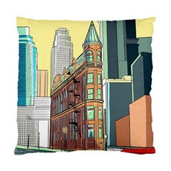 Building Urban Architecture Tower Standard Cushion Case (one Side)