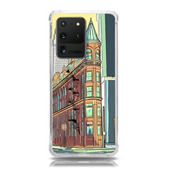 Building Urban Architecture Tower Samsung Galaxy S20 Ultra 6 9 Inch Tpu Uv Case by Grandong