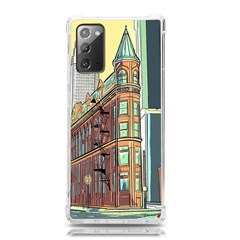 Building Urban Architecture Tower Samsung Galaxy Note 20 Tpu Uv Case by Grandong