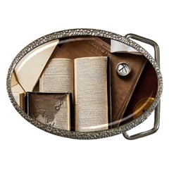 Generated Desk Book Inkwell Pen Belt Buckles by Grandong