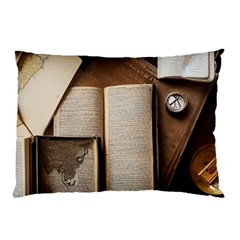 Generated Desk Book Inkwell Pen Pillow Case (two Sides) by Grandong