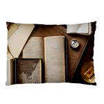 Generated Desk Book Inkwell Pen Pillow Case (Two Sides) Back