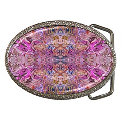 Fuchsia Intarsio Belt Buckles by kaleidomarblingart