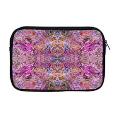 Fuchsia Intarsio Apple Macbook Pro 17  Zipper Case by kaleidomarblingart