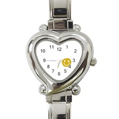 A Positive Sign Heart Italian Charm Watch by 3147293