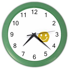 A Positive Sign Color Wall Clock