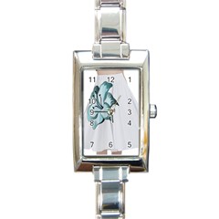 Skirt  Rectangle Italian Charm Watch by 3147318