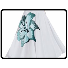 Skirt  Two Sides Fleece Blanket (large) by 3147318