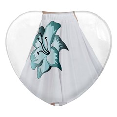 Skirt  Heart Glass Fridge Magnet (4 Pack) by 3147318