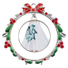 Skirt  Metal X mas Wreath Ribbon Ornament by 3147318