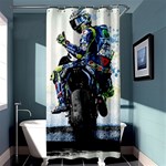 Download (1) D6436be9-f3fc-41be-942a-ec353be62fb5 Download (2) Vr46 Wallpaper By Reachparmeet - Download On Zedge?   1f7a Shower Curtain 36  x 72  (Stall)  Curtain(36 X72 )