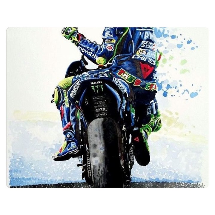 Download (1) D6436be9-f3fc-41be-942a-ec353be62fb5 Download (2) Vr46 Wallpaper By Reachparmeet - Download On Zedge?   1f7a Two Sides Premium Plush Fleece Blanket (Medium)