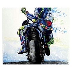 Download (1) D6436be9-f3fc-41be-942a-ec353be62fb5 Download (2) Vr46 Wallpaper By Reachparmeet - Download On Zedge?   1f7a Two Sides Premium Plush Fleece Blanket (small)