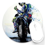 Download (1) D6436be9-f3fc-41be-942a-ec353be62fb5 Download (2) Vr46 Wallpaper By Reachparmeet - Download On Zedge?   1f7a Round Mousepad Front