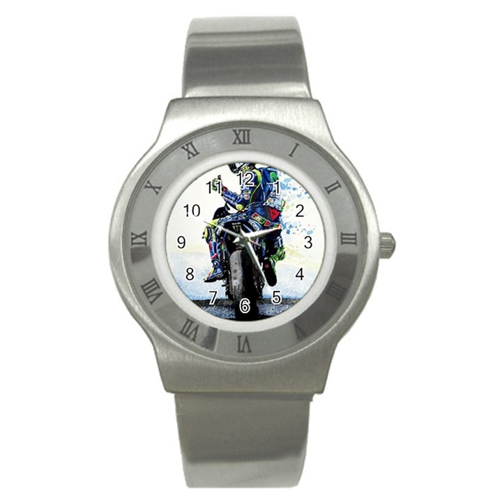 Download (1) D6436be9-f3fc-41be-942a-ec353be62fb5 Download (2) Vr46 Wallpaper By Reachparmeet - Download On Zedge?   1f7a Stainless Steel Watch