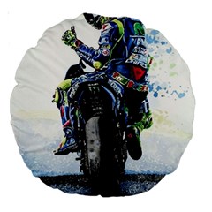 Download (1) D6436be9-f3fc-41be-942a-ec353be62fb5 Download (2) Vr46 Wallpaper By Reachparmeet - Download On Zedge?   1f7a Large 18  Premium Round Cushions by AESTHETIC1