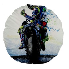 Download (1) D6436be9-f3fc-41be-942a-ec353be62fb5 Download (2) Vr46 Wallpaper By Reachparmeet - Download On Zedge?   1f7a Large 18  Premium Flano Round Cushions