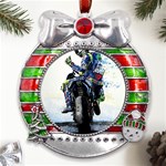 Download (1) D6436be9-f3fc-41be-942a-ec353be62fb5 Download (2) Vr46 Wallpaper By Reachparmeet - Download On Zedge?   1f7a Metal X Mas Ribbon With Red Crystal Round Ornament Front