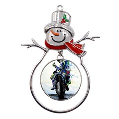 Download (1) D6436be9-f3fc-41be-942a-ec353be62fb5 Download (2) Vr46 Wallpaper By Reachparmeet - Download On Zedge?   1f7a Metal Snowman Ornament