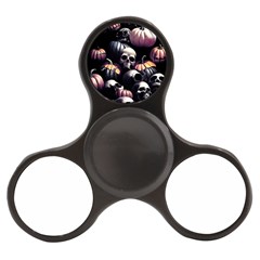 Halloween Party Skulls, Demonic Pumpkins Pattern Finger Spinner by Casemiro