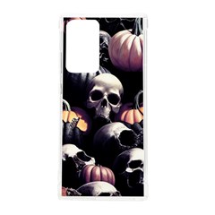 Halloween Party Skulls, Demonic Pumpkins Pattern Samsung Galaxy Note 20 Ultra Tpu Uv Case by Casemiro