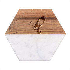 Img 20230716 195940 Img 20230716 200008 Marble Wood Coaster (hexagon)  by 3147330