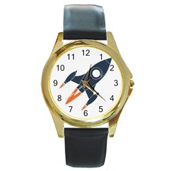 Img 20230716 190400 Img 20230716 190422 Round Gold Metal Watch by 3147330