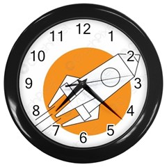 Img 20230716 190422 Wall Clock (black) by 3147330