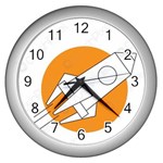 Img 20230716 190422 Wall Clock (Silver) Front