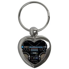 Vintage Radio Key Chain (heart) by Proyonanggan