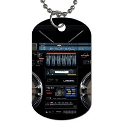 Vintage Radio Dog Tag (one Side) by Proyonanggan