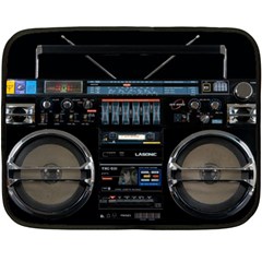 Vintage Radio Fleece Blanket (mini) by Proyonanggan