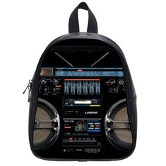 Vintage Radio School Bag (small) by Proyonanggan