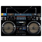 Vintage Radio Two Sides Premium Plush Fleece Blanket (Extra Small) 40 x30  Blanket Front