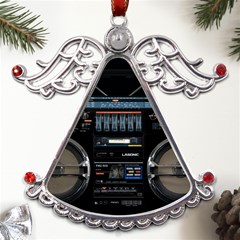 Vintage Radio Metal Angel With Crystal Ornament by Proyonanggan