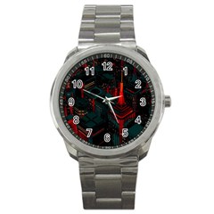 A Dark City Vector Sport Metal Watch