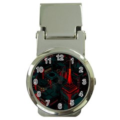 A Dark City Vector Money Clip Watches