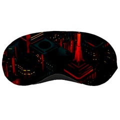 A Dark City Vector Sleep Mask by Proyonanggan