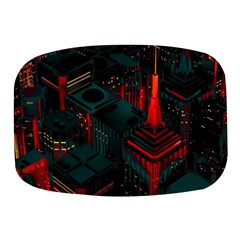 A Dark City Vector Mini Square Pill Box by Proyonanggan