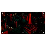 A Dark City Vector Banner and Sign 4  x 2  Front