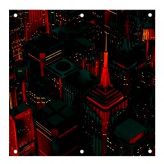 A Dark City Vector Banner And Sign 4  X 4 