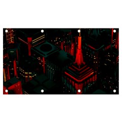 A Dark City Vector Banner And Sign 7  X 4  by Proyonanggan