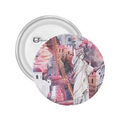 Vintage Landmarks Travel 2 25  Buttons by Proyonanggan