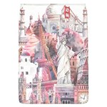 Vintage Landmarks Travel Removable Flap Cover (L) Front