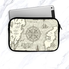 Vintage World Map Antique Apple Ipad Mini Zipper Cases by Proyonanggan